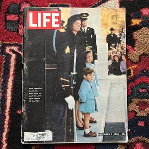 1963 LIFE magazine JFK burial